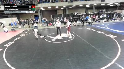 175 lbs Quarterfinal - Seth Shaffer, Dixon vs James Scanio, Unattached