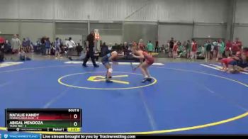 100 lbs Round 2 (8 Team) - Natalie Handy, Pennsylvania Blue vs Abigal Mendoza, Texas Red