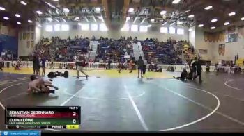 106 lbs Quarterfinal - Sebastian Degennaro, Team Barracuda WC vs Elijah Lowe, Lake Gibson High School Wrestl