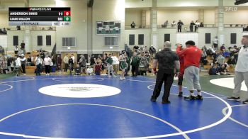 150 lbs 7th Place - Anderson Dinis, New Bedford vs Liam Dillon, Marshfield