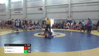 140 lbs Final - Maleah Barbour, Valkyrie Girls WC vs Madilynn Riddle, Swag Sisters