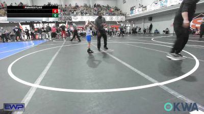 60 lbs Consi Of 4 - A.J Carwile, Pin-King All Stars vs Clayton Walters, Glenpool Warriors