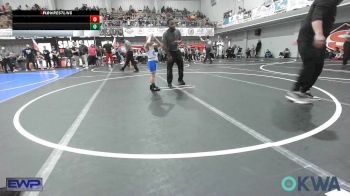 60 lbs Consi Of 4 - A.J Carwile, Pin-King All Stars vs Clayton Walters, Glenpool Warriors