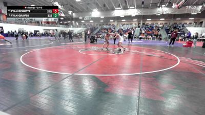 157 lbs Cons. Round 6 - Ryan Graves, Montana State-Northern vs Ryan Bennett, Southeastern
