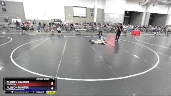 115 lbs Round 3 - Audrey Hanson, Wisconsin vs Allison Hunter, Northern Exposure