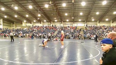 218 lbs Champ. Round 2 - Porter Roberts, Lehi vs Mack Youngberg, Viewmont