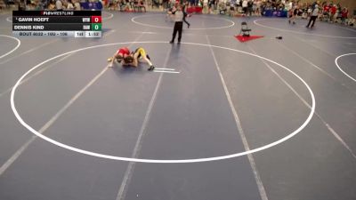 16U - 106 lbs Champ. Round 1 - Gavin Hoeft, Wayzata Youth Wrestling vs Dennis Kind, Robbinsdale Area Wrestling