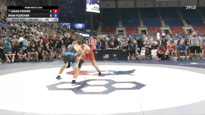 126 lbs Champ. Rd Of 128 - Lukas Foster, IL vs Ryan Fletcher, IA