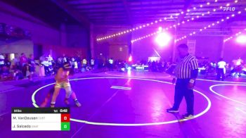 81 lbs Consi Of 4 - Mitchell VanDeusen, Custer County vs Jaegers Salcedo, Unattached