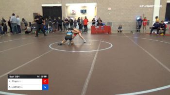 50 kg Consi Of 4 - Nina Pham, Team Texas vs Angelina Gomez, Team Georgia