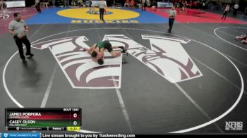 Cons. Round 2 - Casey Olson, Millard West vs James Porpora, Elkhorn South