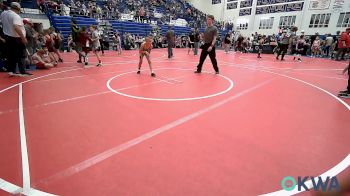 70 lbs Consi Of 8 #2 - Hunter Day, Choctaw Ironman Youth Wrestling vs Easton Rounds, Noble Takedown Club