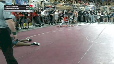 138 2A Quarterfinal - Keegan Deeds, Gulf Breeze vs Clinton Thompson, North Ft Myers