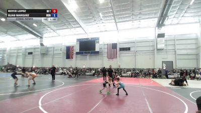 46 kg Consolation - Royce Lopez, No Team vs Elias Marquez, Rkda
