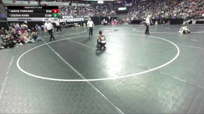 D2-120 lbs Semifinal - Colton Koss, Gale-Ettrick-Tremp./Mel.-Min. vs Jarvis Porcaro, Whitewater