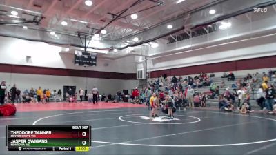 41-44 lbs Semifinal - Jasper Dwigans, Monrovia WC vs Theodore Tanner, Center Grove WC