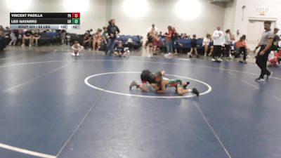 55 lbs Consolation - Vincent Padilla, PA vs Leo Navarro, OR