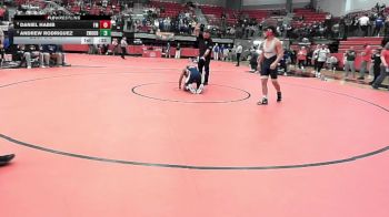 144 lbs Cons. Semi - Andrew Rodriguez, El Paso Eastwood vs Daniel Habib, Lewisville Flower Mound