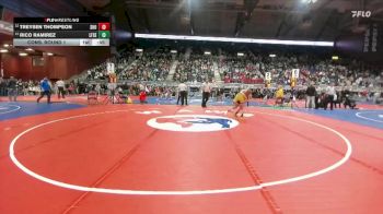 2A-106 lbs Cons. Round 1 - Treysen Thompson, Shoshoni vs Rico Ramirez, Lingle-Ft. Laramie/Southeast
