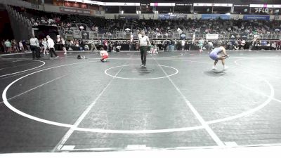 130 lbs Round Of 32 - Evelyn Becher, Lincoln High vs Emely Hernandez, Stingers