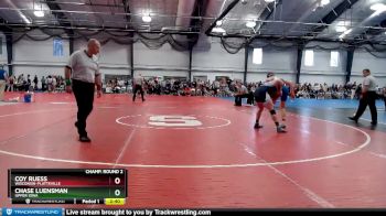 165 lbs Champ. Round 2 - Chase Luensman, Upper Iowa vs Coy Ruess, Wisconsin-Platteville