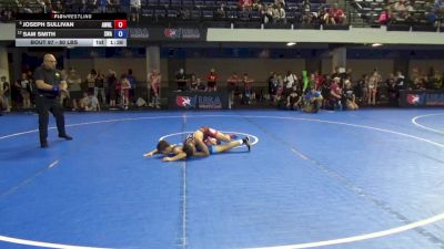 80 lbs Champ. Rd Of 16 - Joseph Sullivan, Apex Wrestling NYC LLC vs Sam Smith, Sebolt Wrestling Academy