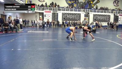 189 lbs R-16 - Hunter Snyder, Greater Latrobe vs Jayden Imler, Chestnut Ridge