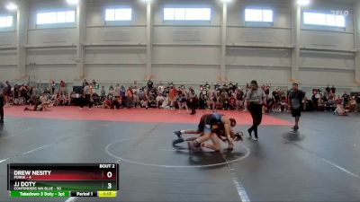 115 lbs Round 1 (8 Team) - JJ Doty, Contenders WA Blue vs Drew Nesity, FORGE