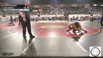 143 lbs Round Of 32 - Laquan Malcolm, Tulsa Union vs Max Castillo, Pauls Valley