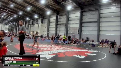 90 lbs Finals (8 Team) - Abigail Peterson, Black Mambas vs KENDRA EGE, ISI WC