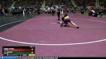 120 lbs 3rd Place Match - Toby Hymel, Daphne vs Ty Sisson, Hoover