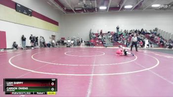 120 lbs Cons. Round 3 - Carson Owens, SECKMAN vs Liam Shippy, ODESSA