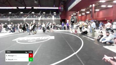 53 lbs Rr Rnd 2 - Eli Monge, Valley WC vs Greysen Boyuk, Grandview Wolves WC