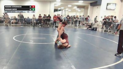 144 lbs Consi Of 64 #2 - Haeden Jorgenson, SD vs Gunnar Ortiz, AZ