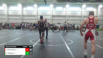 138 lbs Round 6 (8 Team) - Jacob Brenneman, All American vs Antoine Glasgow, Wrestling Prep