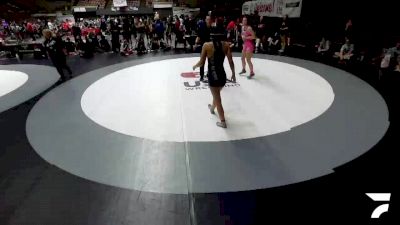140 lbs Aeryn Cox, SAWA - Sacramento Area Wrestling Association vs Danika Jensen, NAWA - North Area Wrestling Association