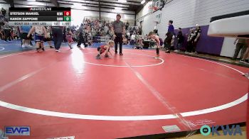 46-49 lbs Rr Rnd 2 - Stetson Manuel, Newkirk Takedown Club vs Kanon Zappone, Barnsdall Youth Wrestling
