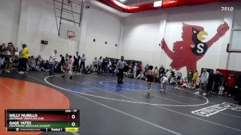 77 lbs Cons. Round 1 - Gage Yates, Contenders Wrestling Acadamy vs Willy Murillo, Southport Wrestling Club