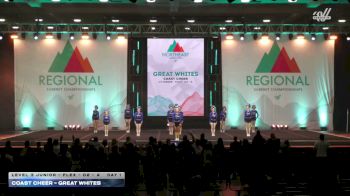 Coast Cheer - Great Whites [2026 L3 Junior - Flex - D2 - A Day 1] 2026 The Northeast Regional Summit