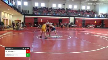 133 lbs Prelims - Matt Siscka, Pitt-Johnstown vs Chris Lanciano, Bucknell