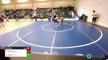 80 lbs Rr Rnd 5 - Rex McDonald, Team Tulsa Wrestling Club vs Owen Oleson, Checotah Matcats