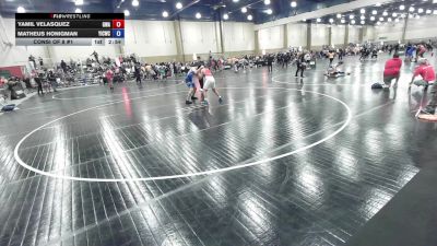 157 lbs Consi Of 8 #1 - Yamil Velasquez, Gladiator Wrestling Academy vs Matheus Honigman, Youth Impact Center Wrestling Club