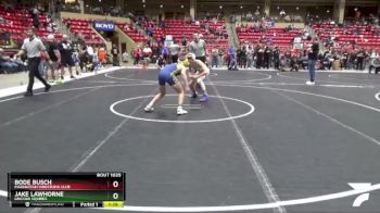 115 lbs Cons. Round 1 - Bode Busch, Manhattan Wrestling Club vs Jake Lawhorne, Lincoln Squires