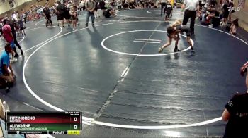 49 lbs Quarterfinal - Fitz Moreno, Kastner vs Ali Warne, Motherlode Wrestling Club