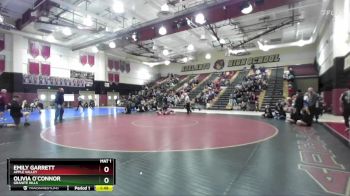 115 lbs Quarterfinal - Olivia O`Connor, Granite Hills vs Emily Garrett, Apple Valley