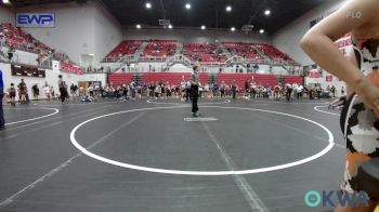 100 lbs Quarterfinal - Waylon Wright, Weatherford Youth Wrestling vs Kenneth Allison, Lexington Wrestling Club