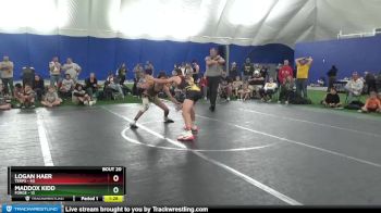 120 lbs Round 4 (10 Team) - Maddox Kidd, Forge vs Logan Haer, Terps