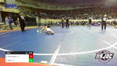 92 lbs Quarterfinal - Gabe Terriquez, Raw Wrestling Club vs Tyton Ray, Prodigy Elite Wrestling