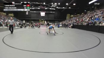 113 lbs Quarterfinal - Cruz Cannon, Hutchinson vs Cal Schartz, Great Bend
