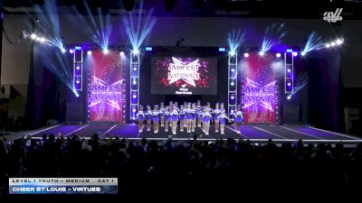 Cheer St. Louis - Virtues [2026 L1 Youth - Medium DAY 1] 2026 JAMfest Cheer Super Nationals